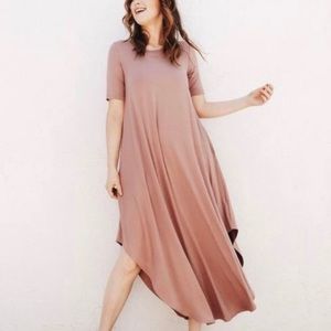 CJLA Stella dress in blush color